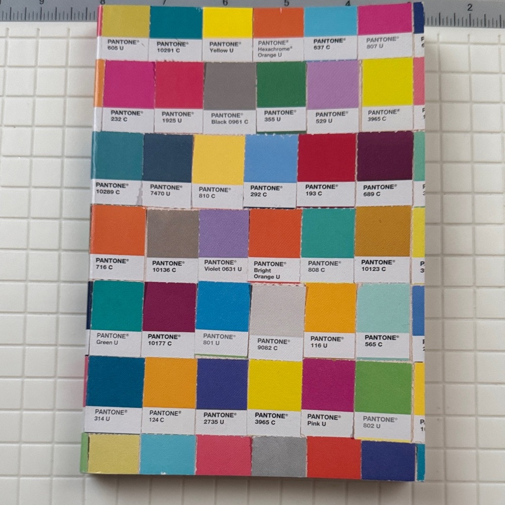 Colorful Pantone Notebook